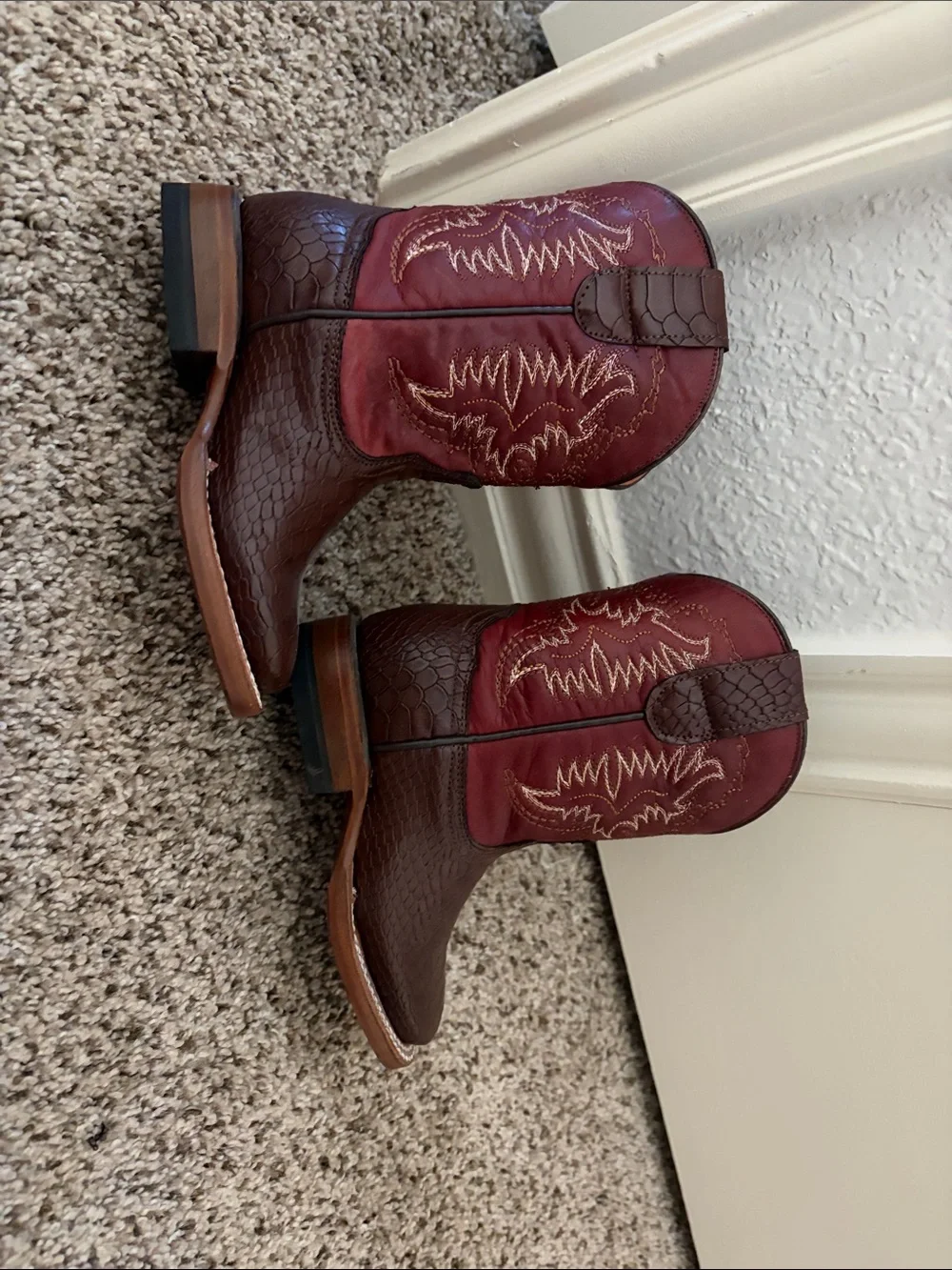 Toddler Western genuine material Boots